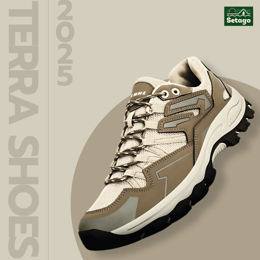 Giày cổ thấp Terra Shoes - Giày leo núi, trekking với đế chống trượt, thoáng khí vượt trội