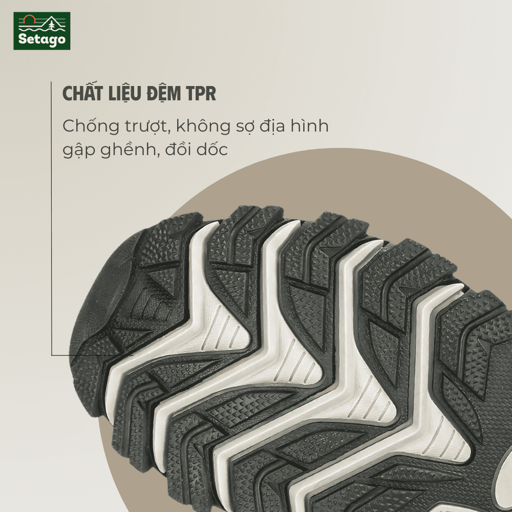 Giày cổ thấp Terra Shoes - Giày leo núi, trekking với đế chống trượt, thoáng khí vượt trội