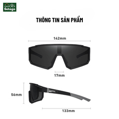 Kính thể thao phân cực Zenith AORON Eyewear chống chói chống tia UV400 bảo vệ mắt chuyên dụng cho đạp xe dã ngoại