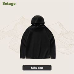 Áo hoodie chạy bộ Air Waffle Setago thoáng khí