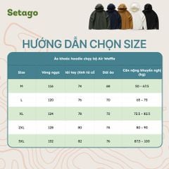 Áo hoodie chạy bộ Air Waffle Setago thoáng khí