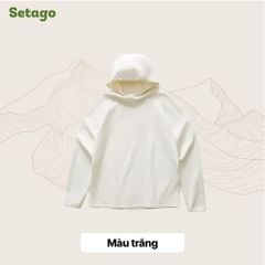 Áo hoodie chạy bộ Air Waffle Setago thoáng khí