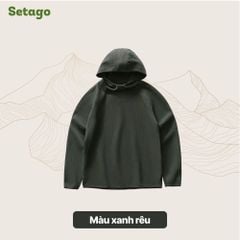 Áo hoodie chạy bộ Air Waffle Setago thoáng khí