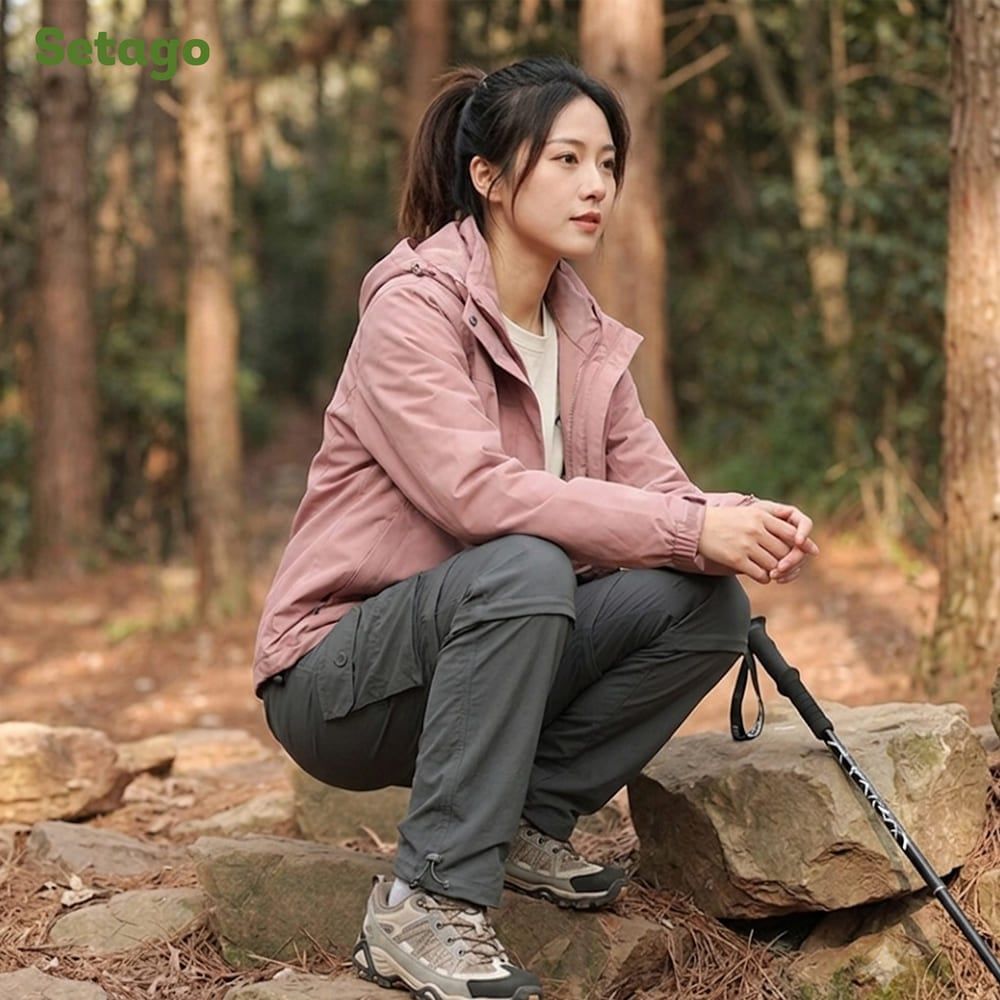 Quần dã ngoại, leo núi tháo ống 2 trong 1 Rebel đa năng, nhẹ thoáng, kháng nước, nhanh khô