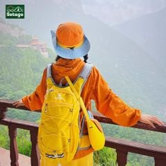 Mũ vành rộng phối màu Sunny Setago chống nắng