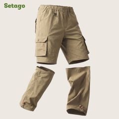Quần dã ngoại, leo núi tháo ống 2 trong 1 Rebel đa năng, nhẹ thoáng, kháng nước, nhanh khô