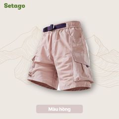 Quần short gió túi hộp unisex Nomad Cargo siêu nhẹ nhanh khô dã ngoại