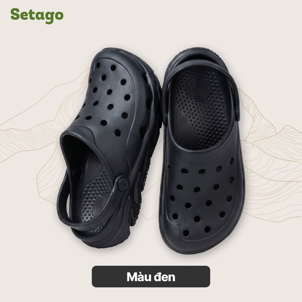 Dép sục Coqui Walk đúc nguyên khối êm ái kháng khuẩn