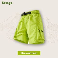Quần short gió túi hộp unisex Nomad Cargo siêu nhẹ nhanh khô dã ngoại