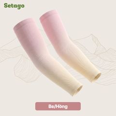 Găng tay chống nắng Ombre SPF 50+ chất vải lụa băng co giãn, mát lạnh, thấm hút nhanh khô