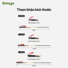 Gậy chạy trail Contoose T800 sợi carbon siêu nhẹ