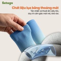 Găng tay chống nắng Ombre SPF 50+ chất vải lụa băng co giãn, mát lạnh, thấm hút nhanh khô