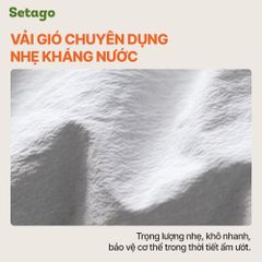 Quần dã ngoại ống cong Gemma vải gió kháng nước, nhẹ thoáng, thời trang