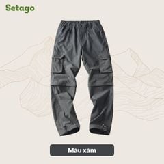 Quần dã ngoại, leo núi tháo ống 2 trong 1 Rebel đa năng, nhẹ thoáng, kháng nước, nhanh khô