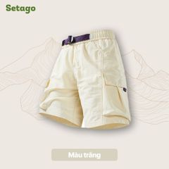 Quần short gió túi hộp unisex Nomad Cargo siêu nhẹ nhanh khô dã ngoại