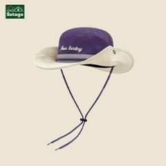 Mũ vành rộng phối màu Sunny Setago chống nắng