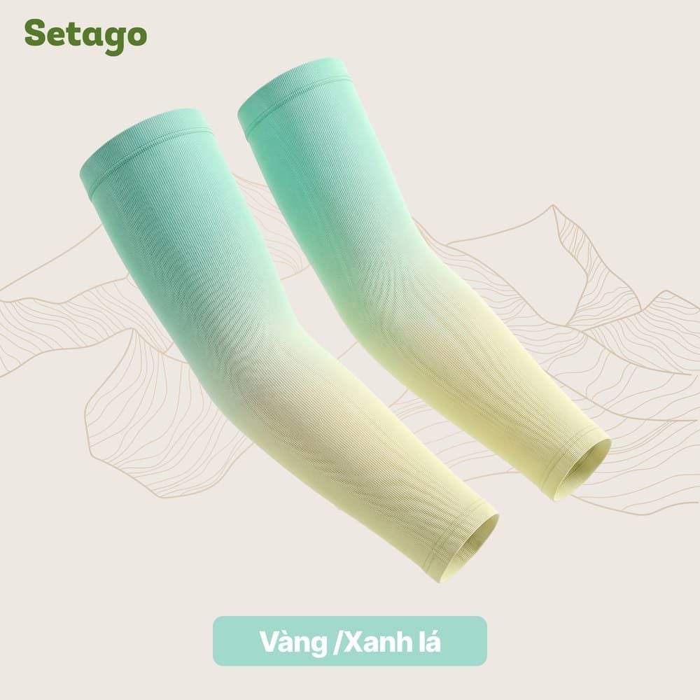 Găng tay chống nắng Ombre SPF 50+ chất vải lụa băng co giãn, mát lạnh, thấm hút nhanh khô