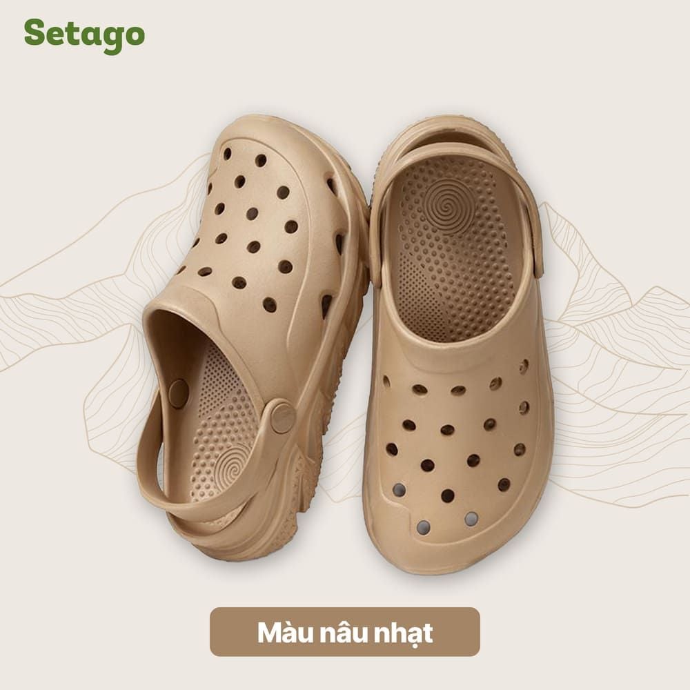 Dép sục Coqui Walk đúc nguyên khối êm ái kháng khuẩn