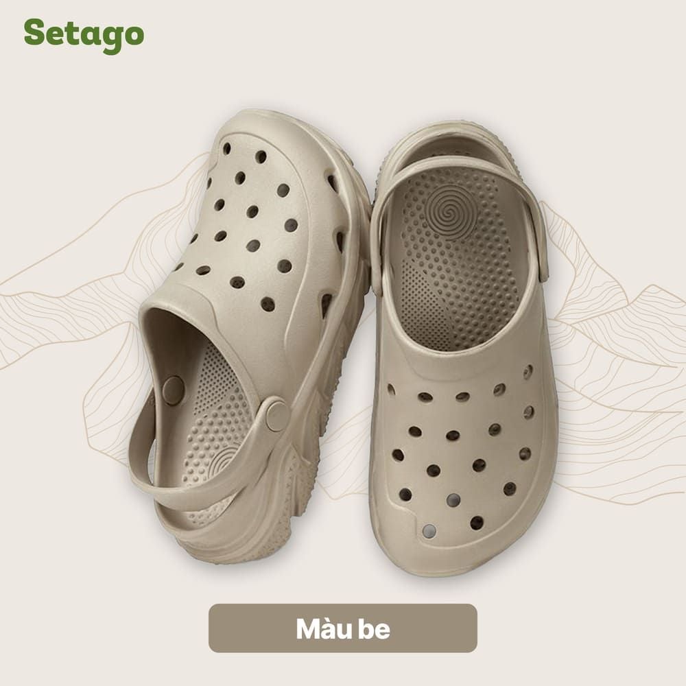Dép sục Coqui Walk đúc nguyên khối êm ái kháng khuẩn
