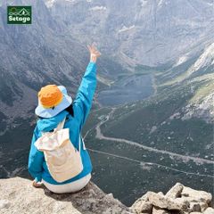 Mũ vành rộng phối màu Sunny Setago chống nắng