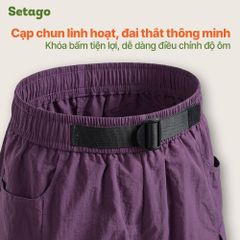 Quần short gió túi hộp unisex Nomad Cargo siêu nhẹ nhanh khô dã ngoại