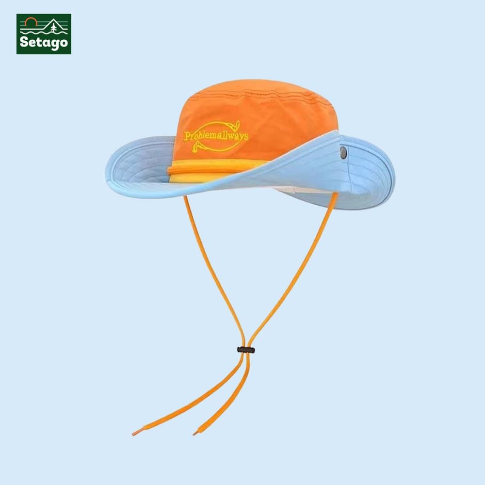 Mũ vành rộng phối màu Sunny Setago chống nắng