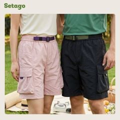 Quần short gió túi hộp unisex Nomad Cargo siêu nhẹ nhanh khô dã ngoại