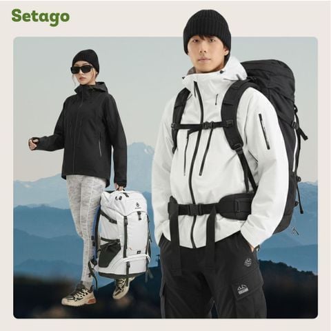 Áo khoác dã ngoại, leo núi chống nước tối đa Setago GTX