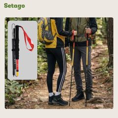Gậy chạy trail Contoose T800 sợi carbon siêu nhẹ