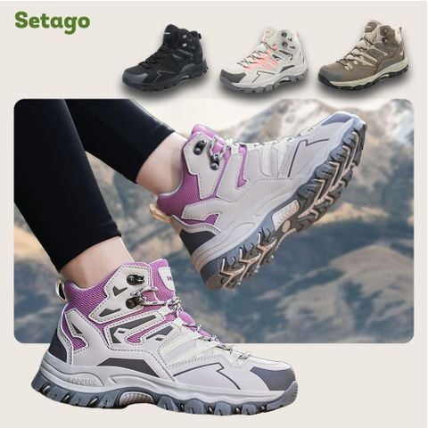 Giày Terra Shoes cổ cao, chống nước, siêu nhẹ – bảo vệ chân tối đa, chinh phục mọi địa hình
