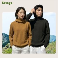 Áo hoodie chạy bộ Air Waffle Setago thoáng khí