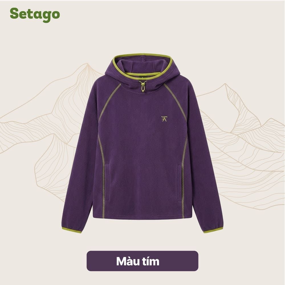 Áo hoodie nỉ bông nhẹ ấm Atlas