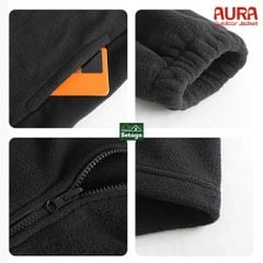 Áo khoác dã ngoại Aura - dáng oversize năng động với cổ cao giúp chống gió, chống thấm nước, chống nắng tối ưu