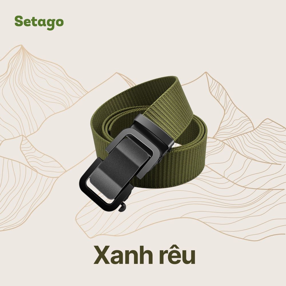 Thắt Lưng Vải Dù Dã Ngoại Axis – Bền Chắc, Nhanh Khô, Dễ Tùy Chỉnh