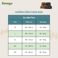 Áo gile Finn Finn dã ngoại dáng crop đa năng