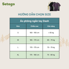 Áo phông Dash ngắn tay thoát mồ hôi kháng khuẩn
