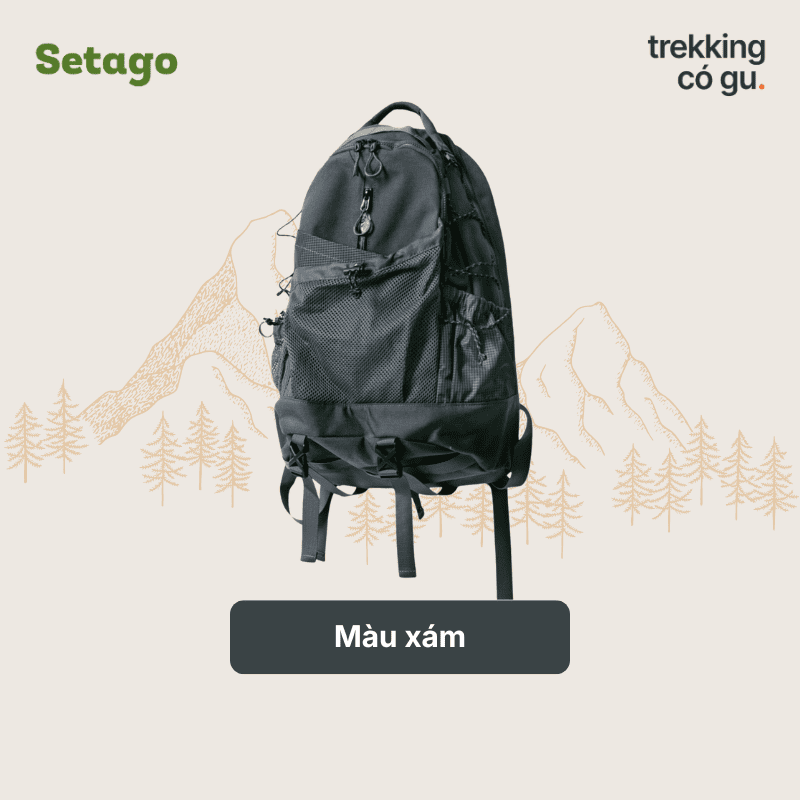 Balo du lịch dã ngoại Rogue Techwear 30L phong cách Techwear bụi bặm kháng nước nhẹ