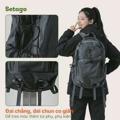 Balo du lịch dã ngoại Rogue Techwear 30L phong cách Techwear bụi bặm kháng nước nhẹ