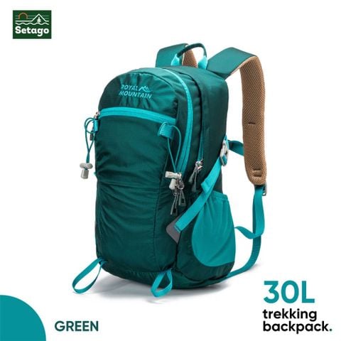 Balo Mountian Royal - Balo trekking, leo núi với dung tích 20-30L gọn nhẹ tiện lợi, chất liệu chống nước cao cấp