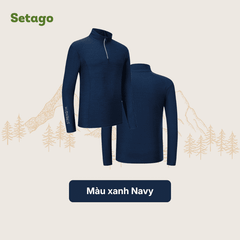 Áo Halfzip Ventra mùa hè Nam - Nhẹ , thoáng khí, mau khô