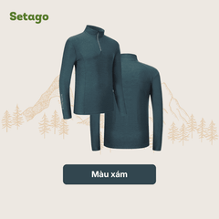 Áo Halfzip Ventra mùa hè Nam - Nhẹ , thoáng khí, mau khô