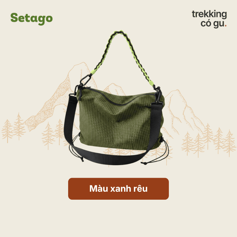 Túi đeo chéo Para đa năng, kháng nước, thời trang, du lịch, dã ngoại