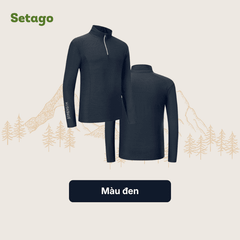 Áo Halfzip Ventra mùa hè Nam - Nhẹ , thoáng khí, mau khô