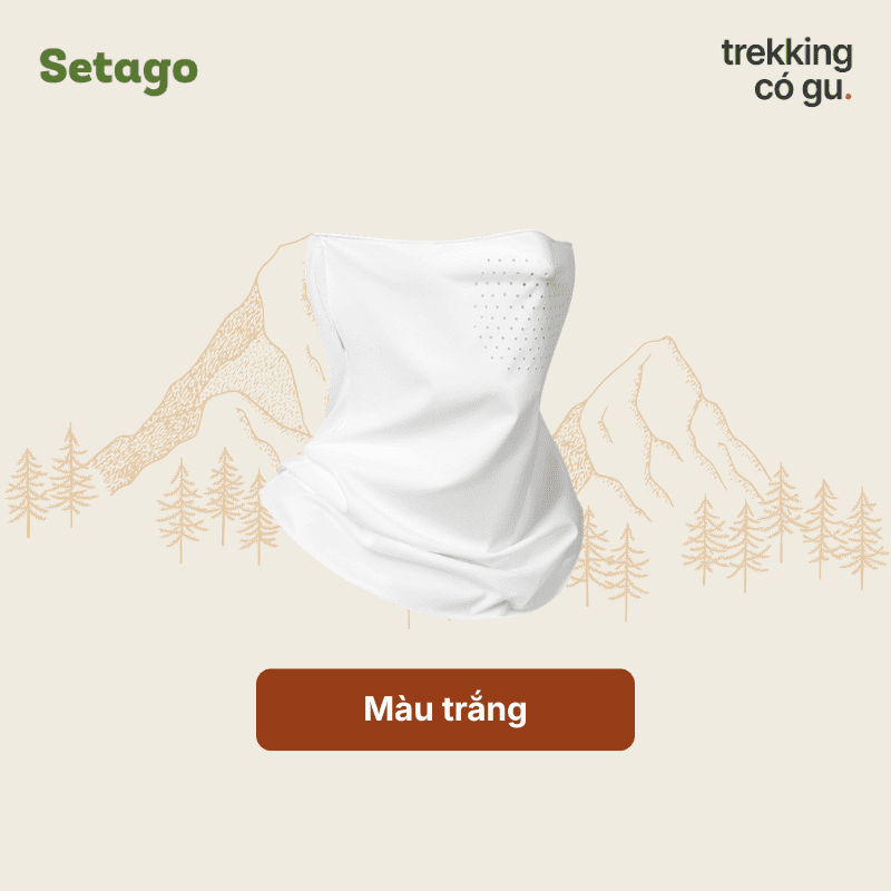 Khẩu trang chống nắng mùa hè Ice Mask đa năng, mỏng nhẹ, siêu thoáng mát, du lịch, dã ngoại, phượt, lái xe