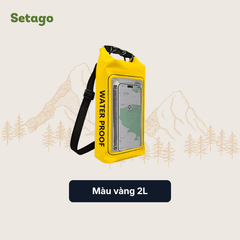 Túi chống nước AquaZip - quai chéo 2L/5L, nhỏ gọn, chống thấm