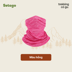 Khăn ống đa năng Cool Buff chống nắng, thoáng mát, nhanh khô, du lịch, dã ngoại, phượt, lái xe