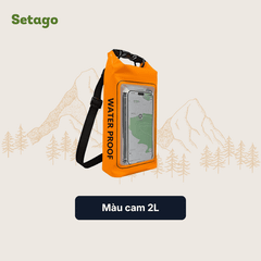 Túi chống nước AquaZip - quai chéo 2L/5L, nhỏ gọn, chống thấm