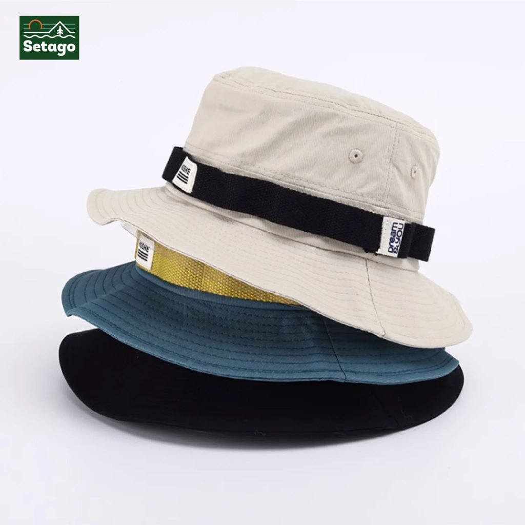 Mũ band bucket Setago – Phụ kiện chống nắng dã ngoại, leo núi phong cách trẻ trung