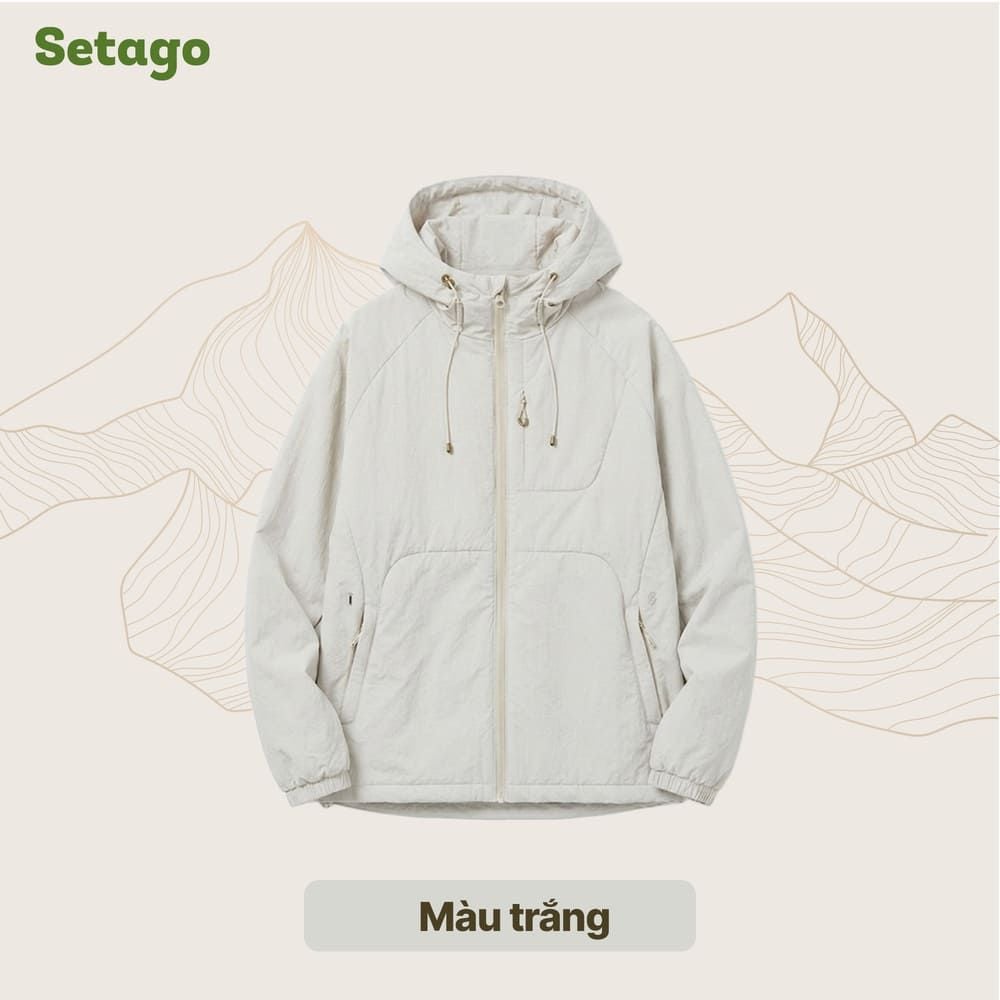 Áo khoác phao du lịch, thời trang siêu nhẹ gấp gọn Cloudy