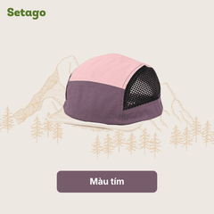 Mũ lưỡi trai Colorun 5-panel vành ngắn thoáng khí